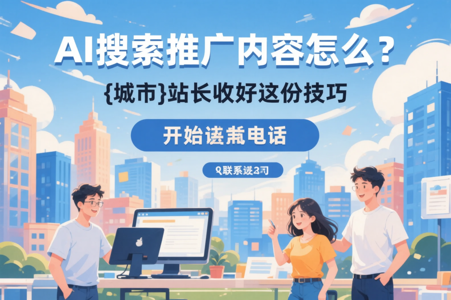 AI搜索推广内容怎么写？吴忠站长收好这份技巧