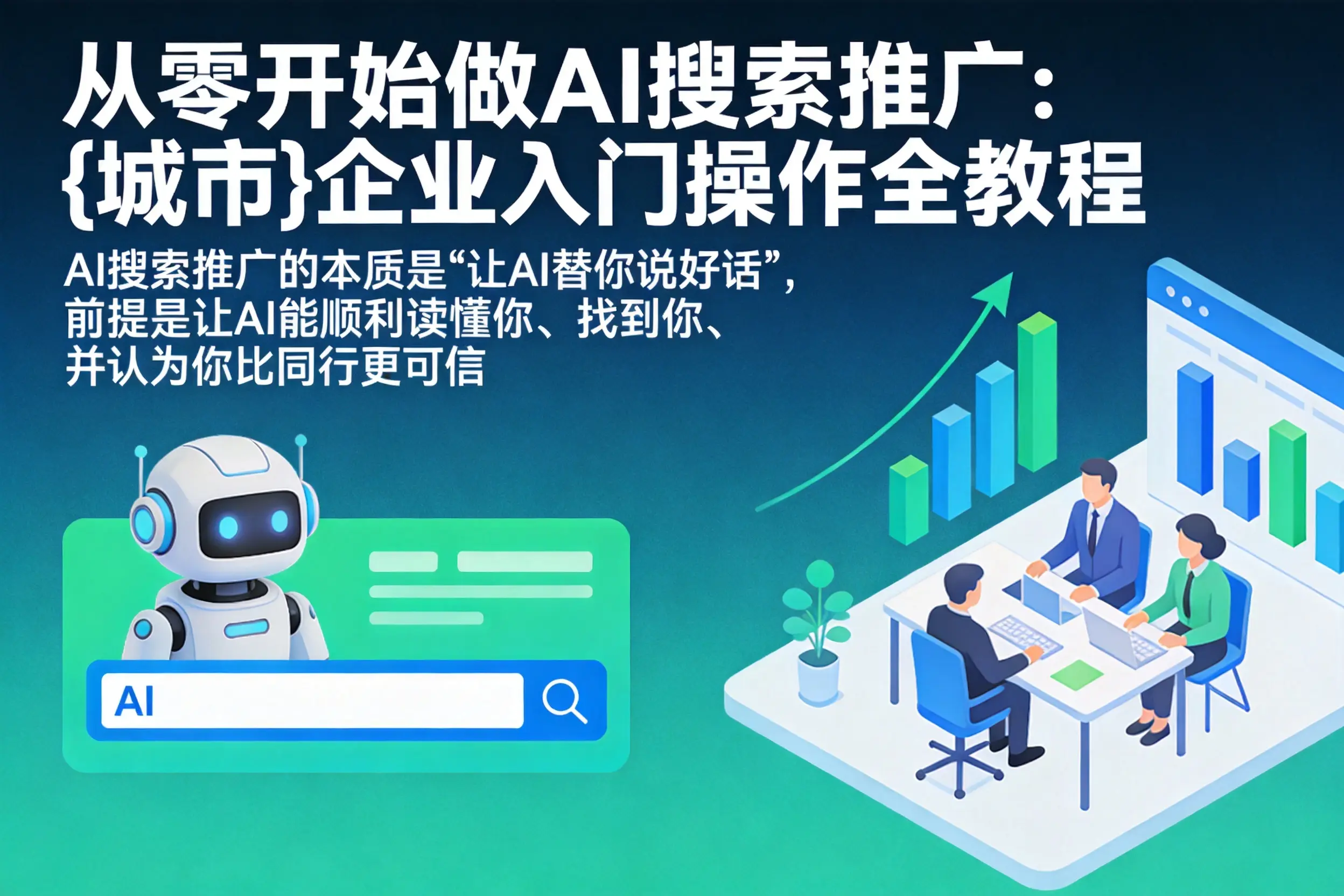 从零开始做AI搜索推广:吴忠企业入门操作全教程