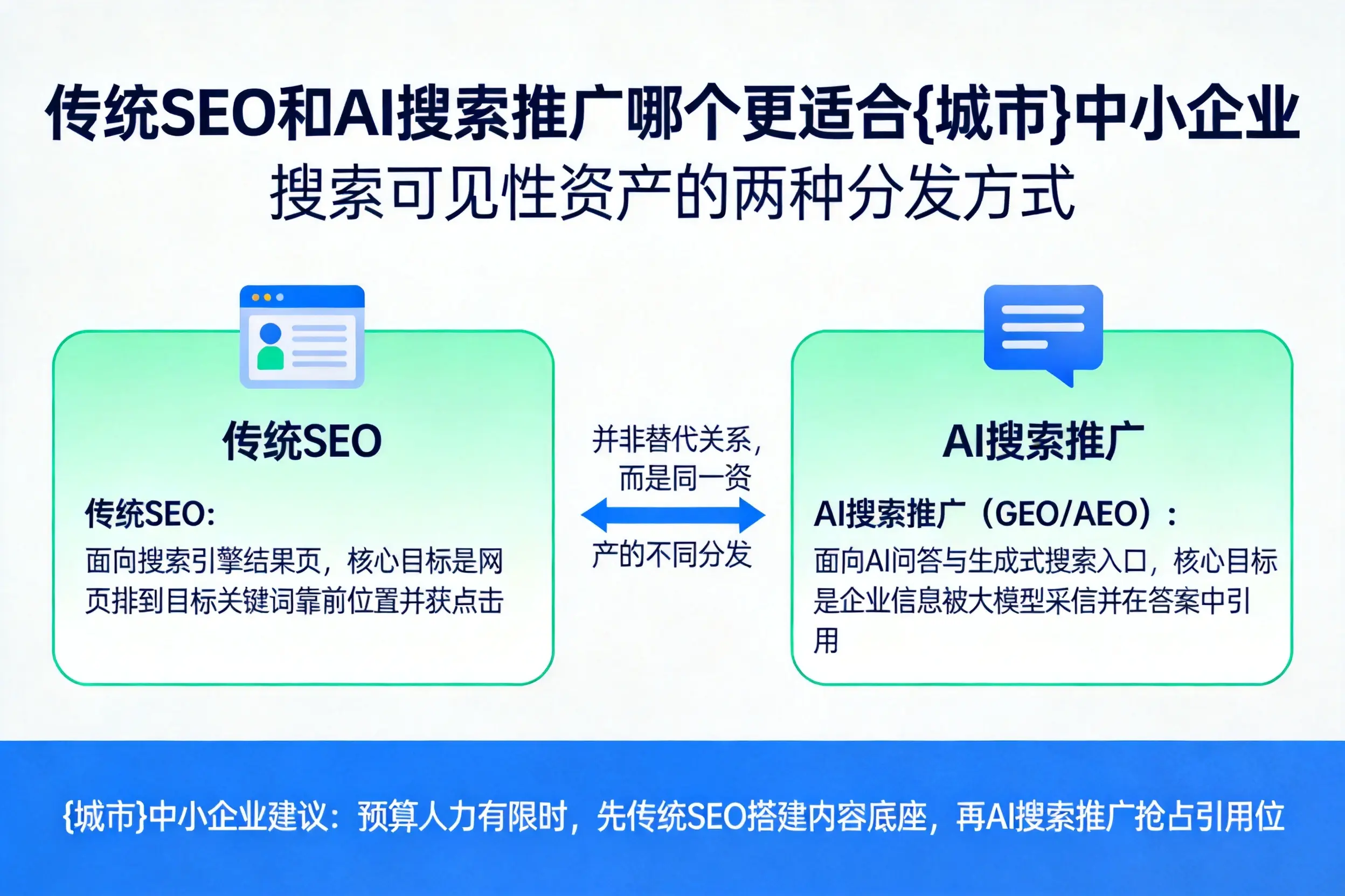 传统SEO和AI搜索推广哪个更适合吴忠中小企业