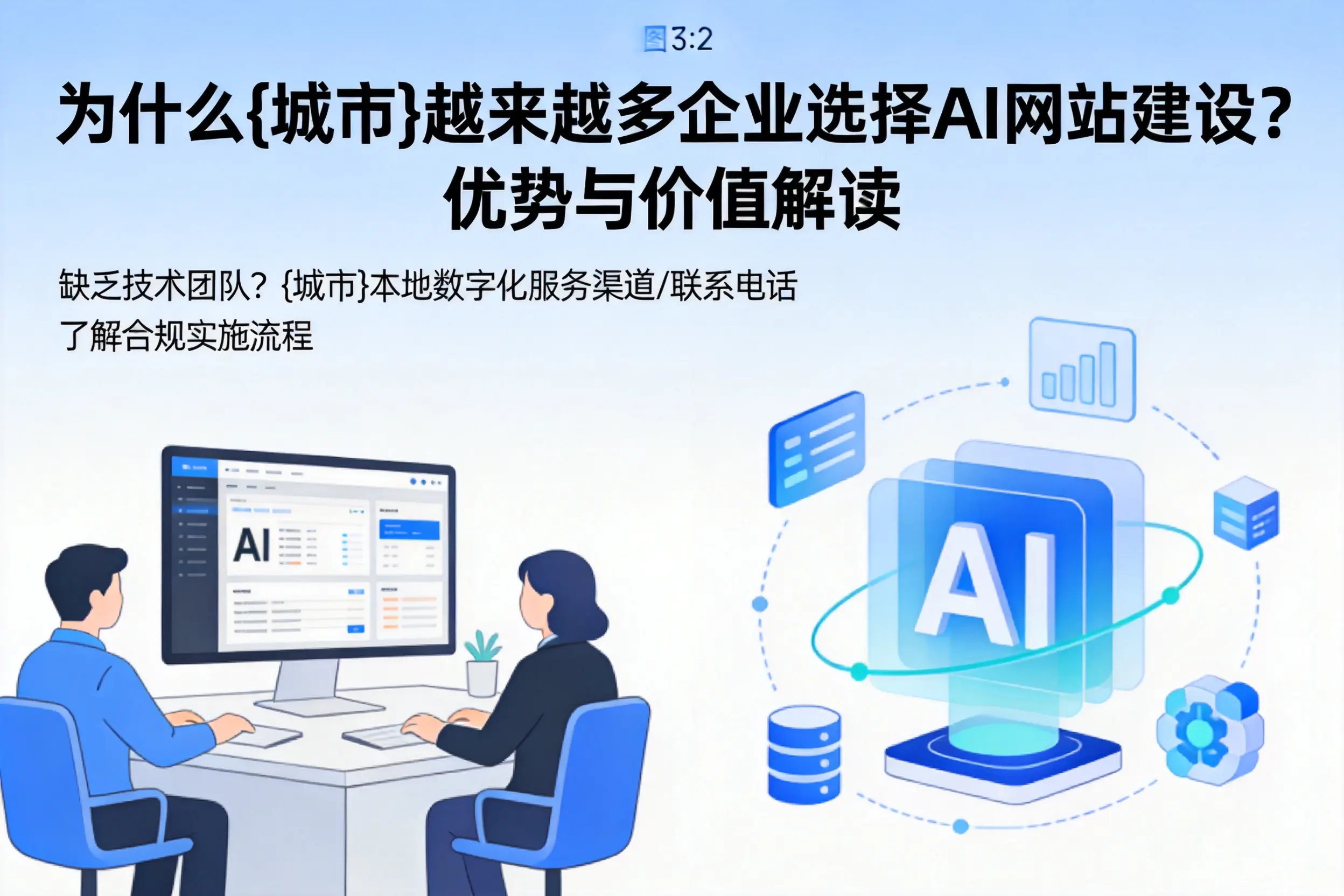 为什么吴忠越来越多企业选择AI网站建设？优势与价值解读