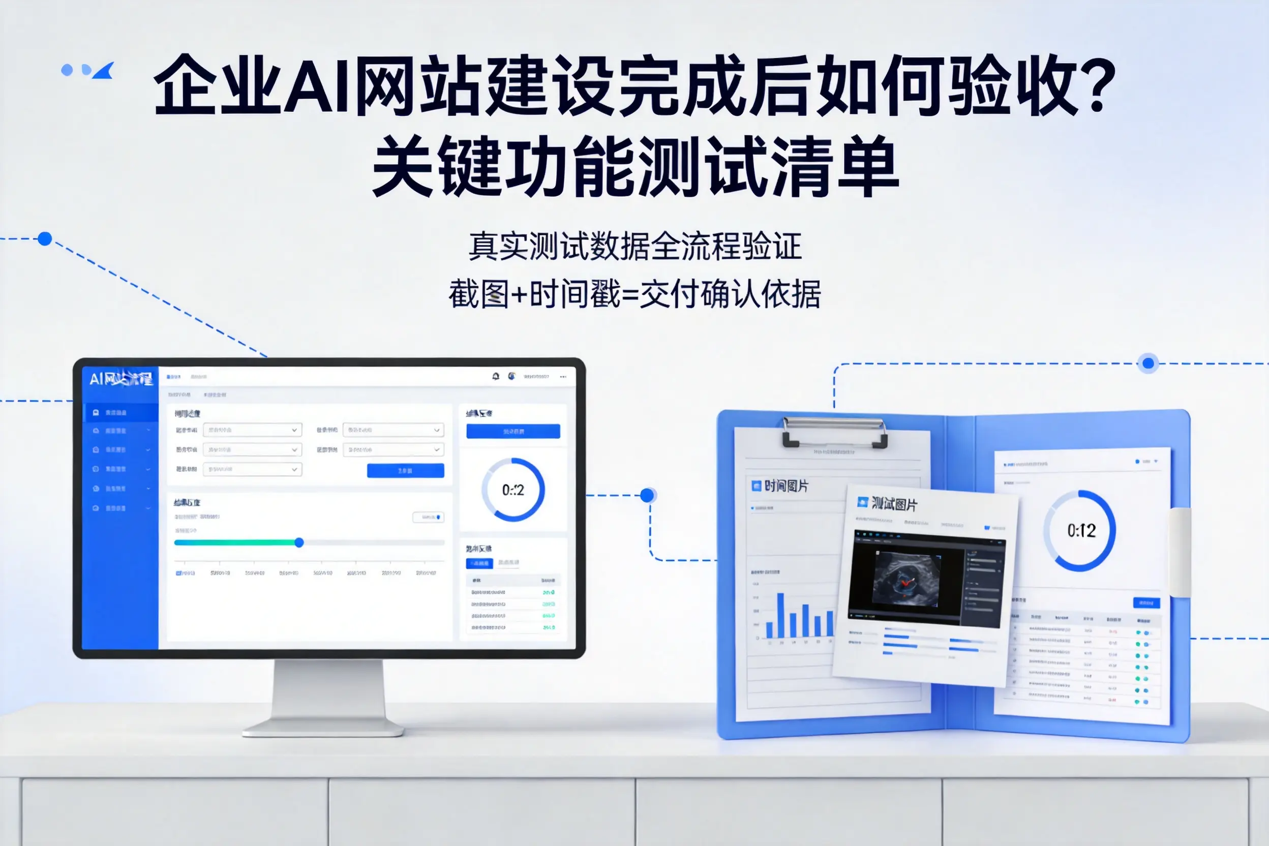 吴忠企业AI网站建设完成后如何验收?关键功能测试清单