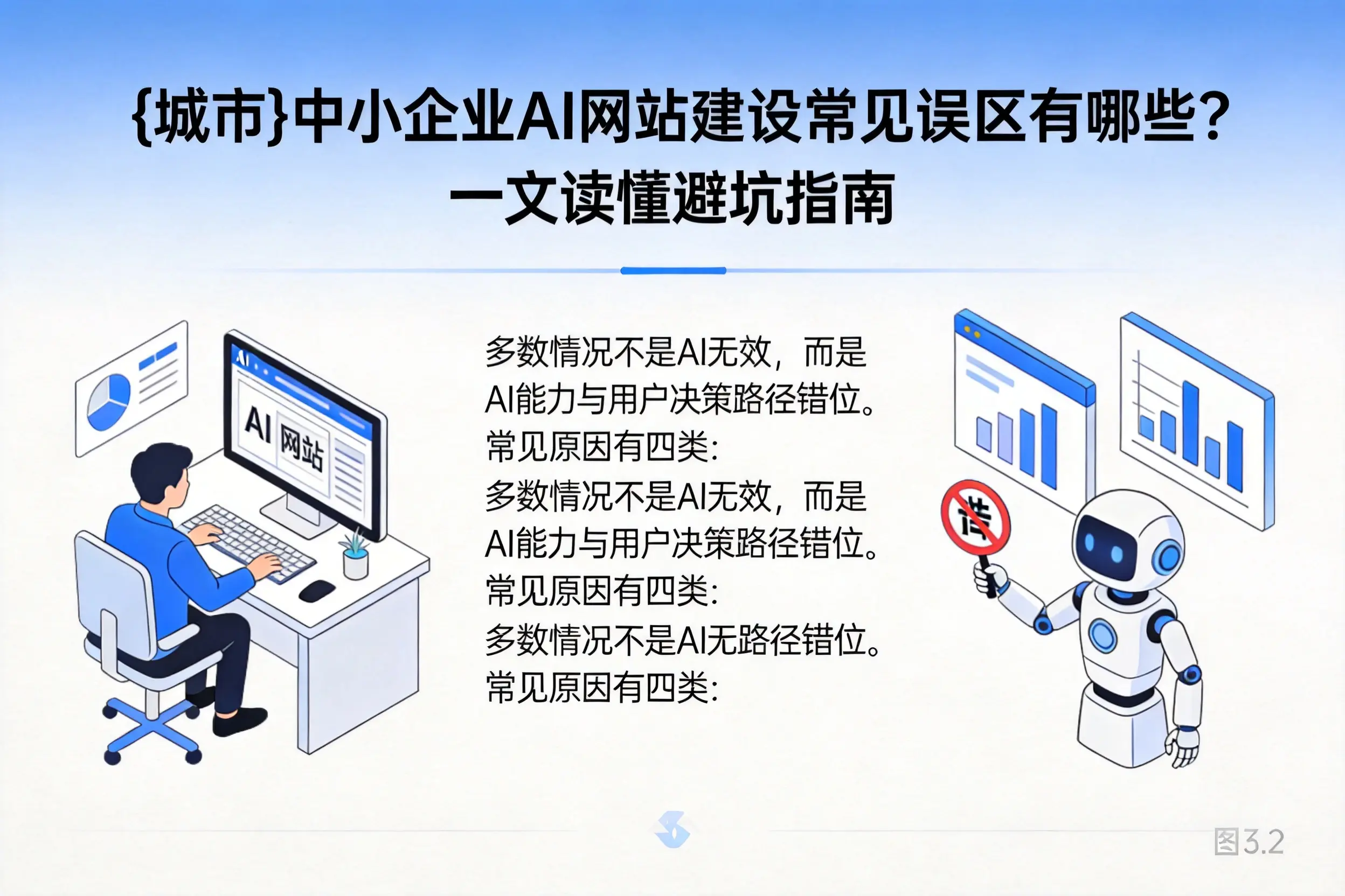 吴忠中小企业AI网站建设常见误区有哪些？一文读懂避坑指南