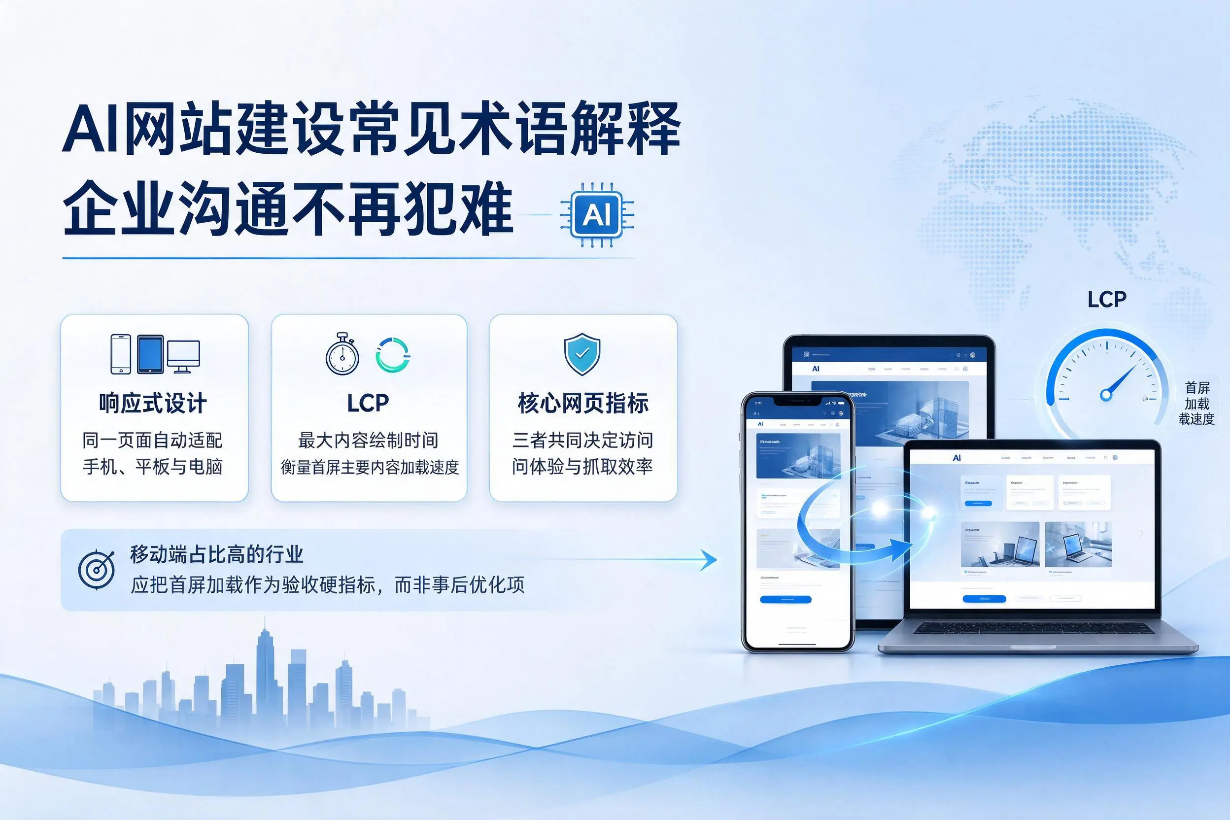 AI网站建设常见术语解释，吴忠企业沟通不再犯难
