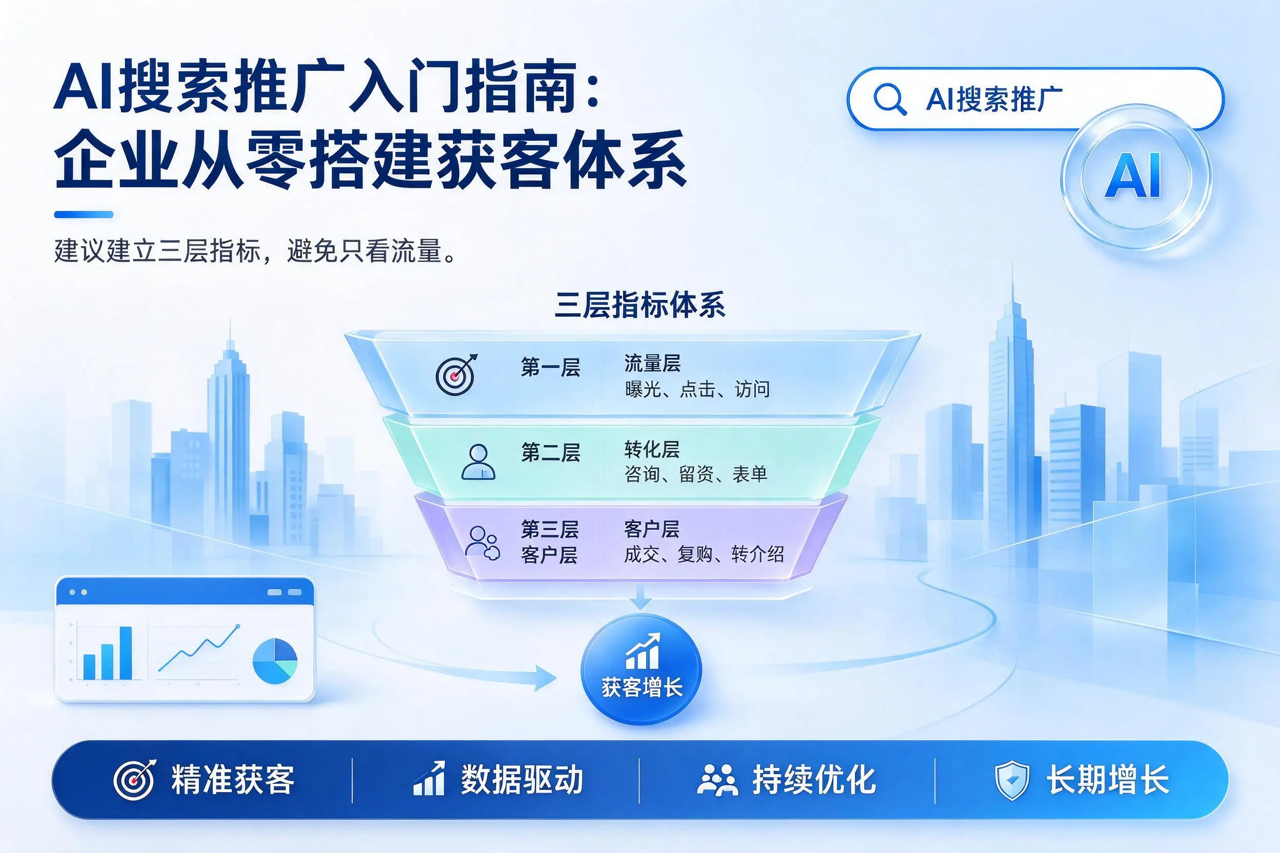 AI搜索推广入门指南：吴忠企业从零搭建获客体系